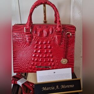 Brahmin Anywhere Convertible Carnation